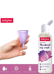 Sirona Natural Menstrual Cup Wash, 100ml