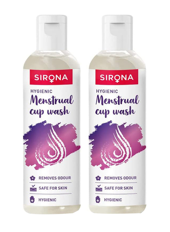 Sirona Natural Menstrual Cup Wash, 100ml