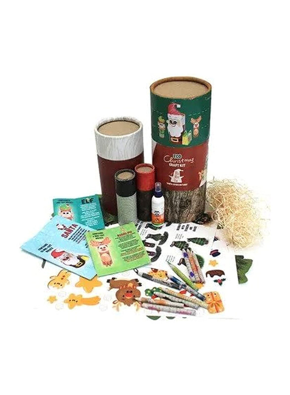 Buy Responsibly Christmas Tree Eco Craft Diy Kit, 35cm, Multicolour