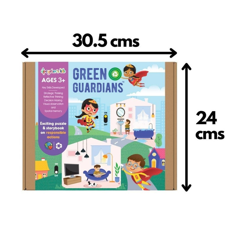 BUY RESPONSIBLY Discover Heroes in Action with Green Guardians Kids Board game, Fun, Educational, and Eco-Friendly Adventure for Young Explorers