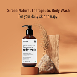 Sirona Natural Anti Fungal Therapeutic Body Wash for Unisex, 200ml