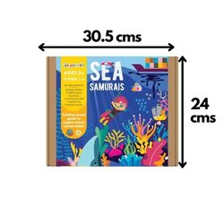 BUY RESPONSIBLY Sea Samurais Kids Board Game, Learn Waste Segregation and Fight Climate Change with our Eco-Friendly Card Game