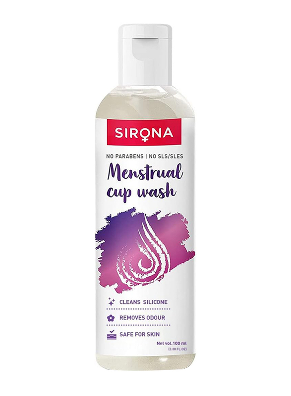 Sirona Natural Menstrual Cup Wash, 3.4 oz