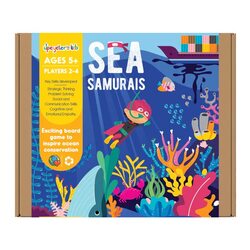 BUY RESPONSIBLY Sea Samurais Kids Board Game, Learn Waste Segregation and Fight Climate Change with our Eco-Friendly Card Game