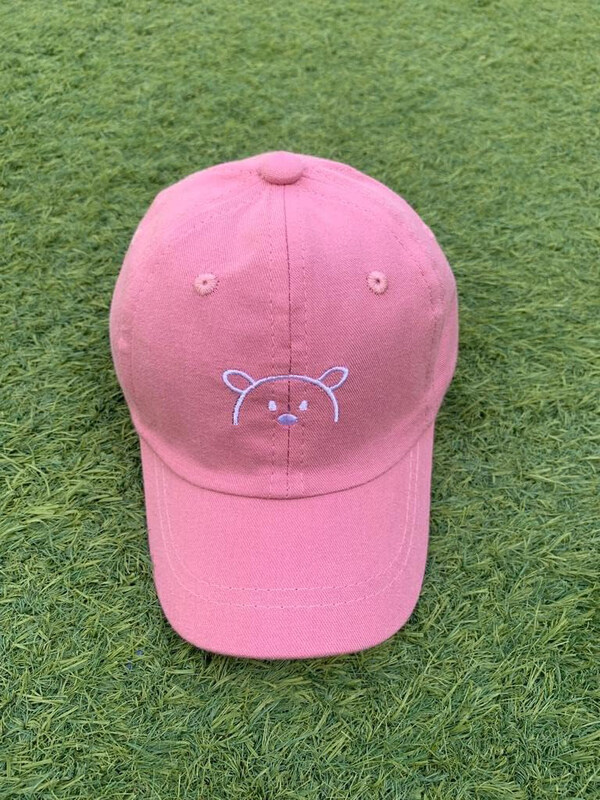 The Girl Cap Sun UV Protection Lightweight Adjustable Summer Beach Teddy Cute Sport Cap, Pink