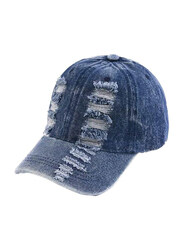 The Girl Cap Stylish Cap For Girls, Dark Blue