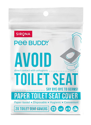 PeeBuddy Toilet Paper Seat Cover, 20 Pieces