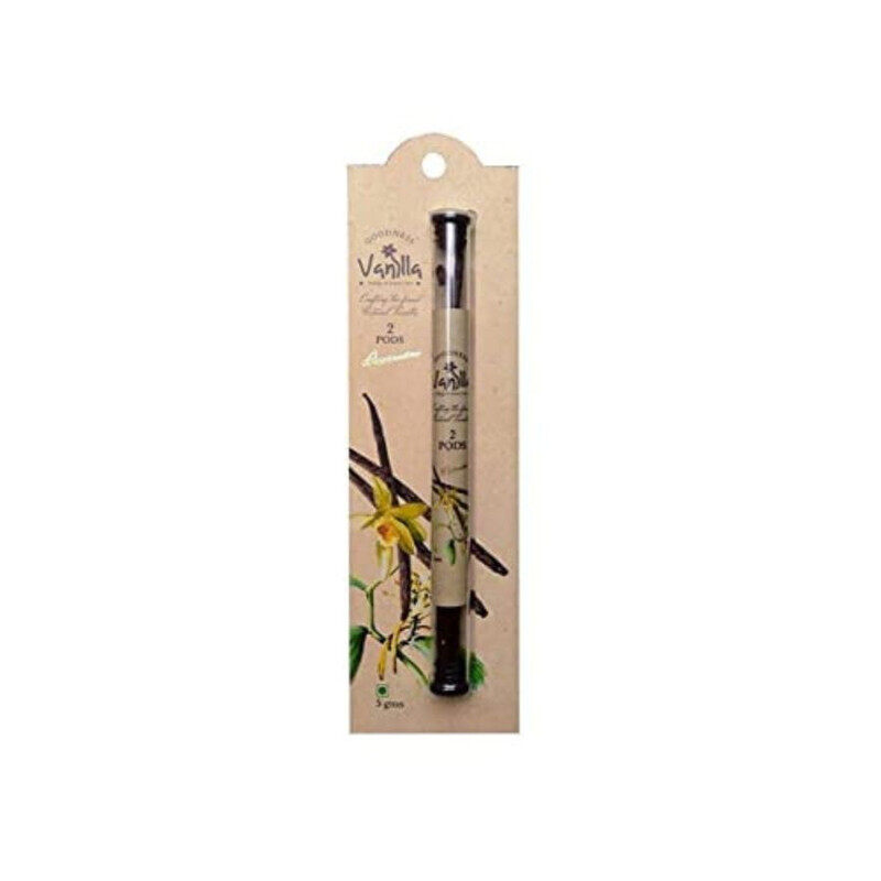 

Goodness Vanilla Natural 2 Vanilla Pods, 5 gm