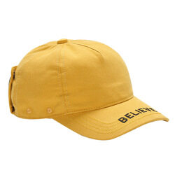 Wonder Kids durable believe caps, Adventurous Caps with unique style are perfect for Beach, Travelling and outdoor activities, Comfortable for Kids, Yellow