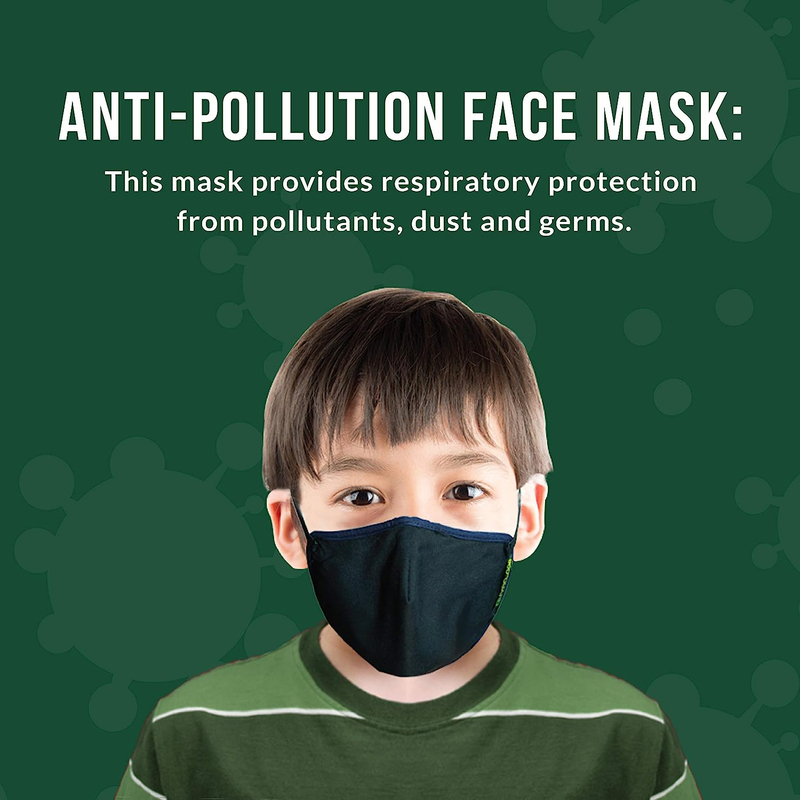 Bodyguard Reusable N95+PM2.5 Anti Pollution 5 Layer Face Mask, Small