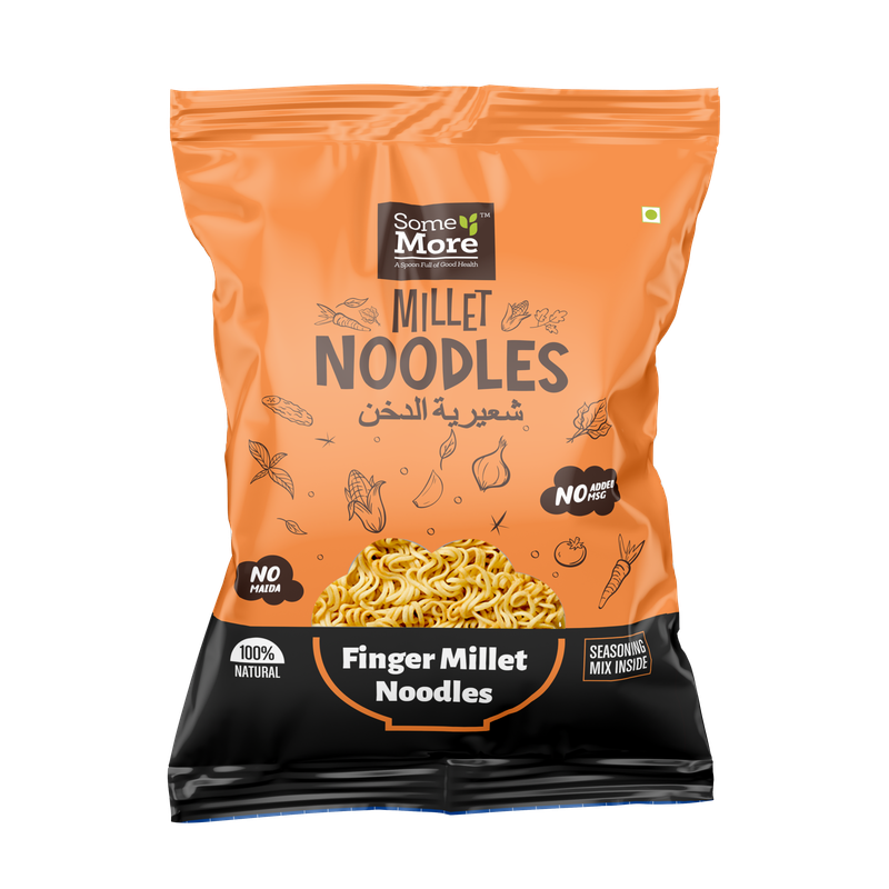 

Some More instant Noodles, Pack of 1 (Finger Millet Instant Noodles)
