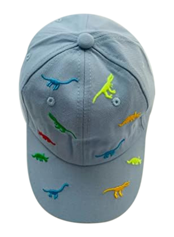 The Girl Cap Durable Dinosaur Cap For Girls, Blue