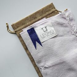 Artisan Woven Handloom Face Towel - Soft Organic Cotton Washcloth for Gentle Cleansing and Exfoliation