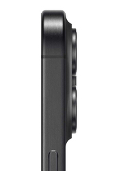 Apple iPhone 15 Pro 256GB Black Titanium, Without FaceTime, 8GB RAM, 5G, Single Sim Smartphone, UAE Version