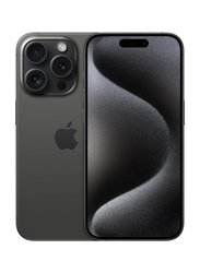 Apple iPhone 15 Pro 256GB Black Titanium, Without FaceTime, 8GB RAM, 5G, Single Sim Smartphone, UAE Version
