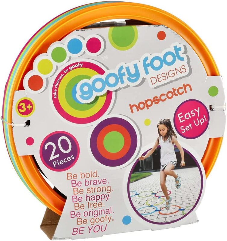 

Goofy Foot HOPSCOTCH, EACH SET INCLUDES 10 RINGS & 10 CONNECTORS