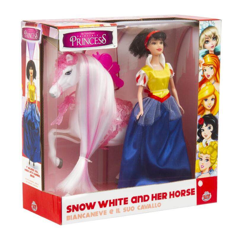 

Grandi Giochi PRINCESS SNOW-WHITE 30CM WITH HORSE (GG03024E)