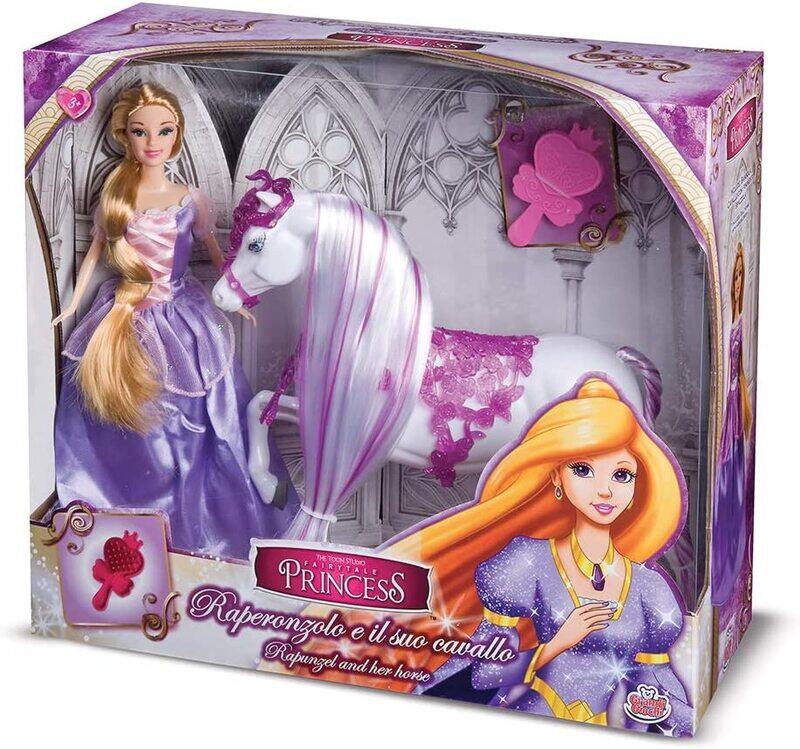 

Grandi Giochi PRINCESS RAPUNZEL 30CM WITH HORSE (GG03023E)