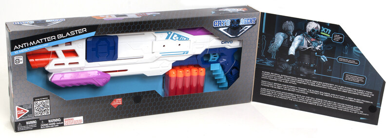 

Toy CRYO AGENT - ANTI-MATTER BLASTER / BLAZE STORM