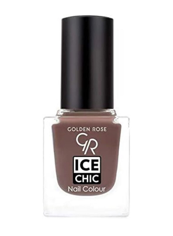 

Golden Rose Ice Chic Nail Polish, No. 64, Brown