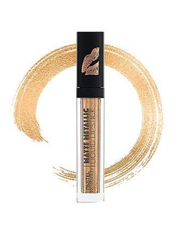 

Pastel Profashion Matte Metallic Liquid Lipstick, No. 506, Gold