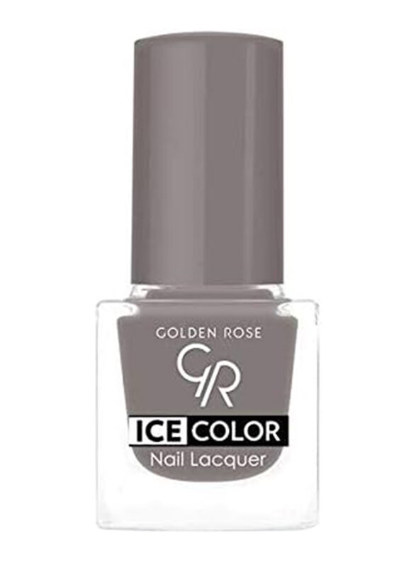 

Golden Rose Ice Color Nail Polish, No. 160, Grey