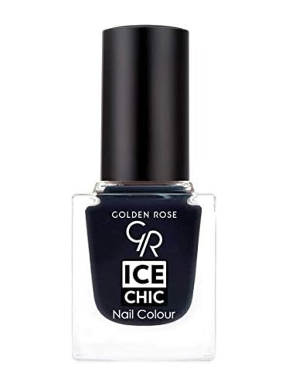 

Golden Rose Ice Chic Nail Polish, No. 69, Black