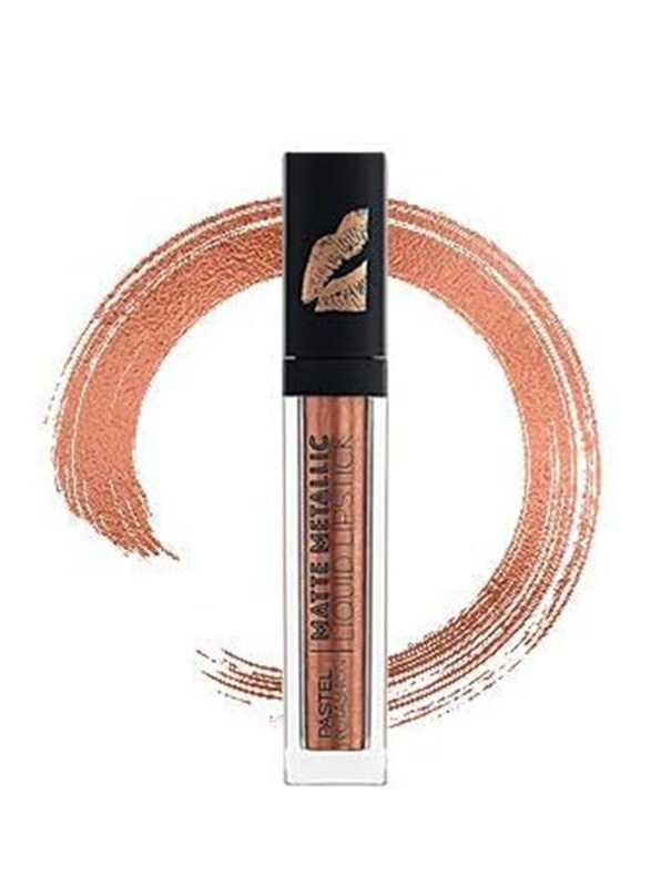 

Pastel Matte Metallic Liquid Lipstick, No. 505, Brown