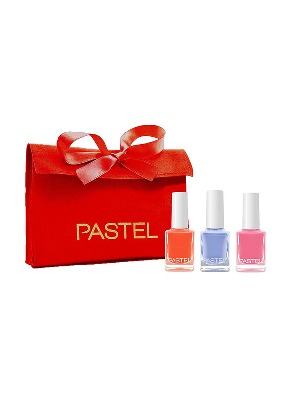 

Pastel Nail Polish City Series Set, 3 Pieces, Singapore, Multicolour