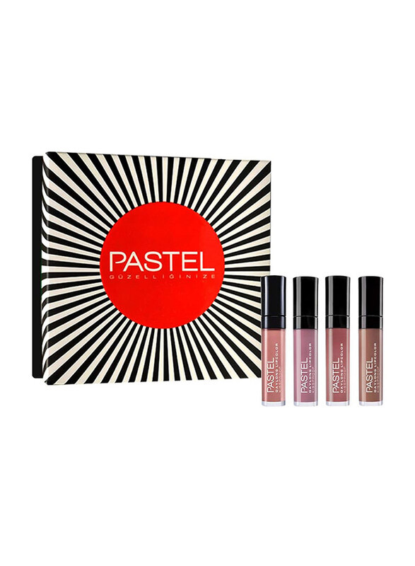 

Pastel Daylong Kissproof Matte Liquid Lipstick, 4 Piece, Multicolour