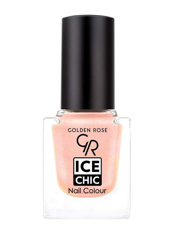 

Golden Rose Ice Chic Nail Polish, No. 121, Peach