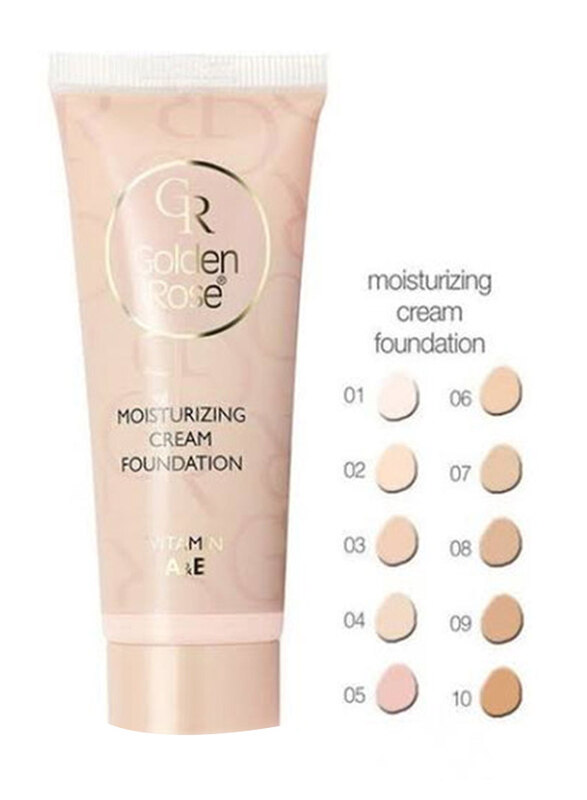 

Golden Rose Moisturising Cream Foundation, No. 10, Beige
