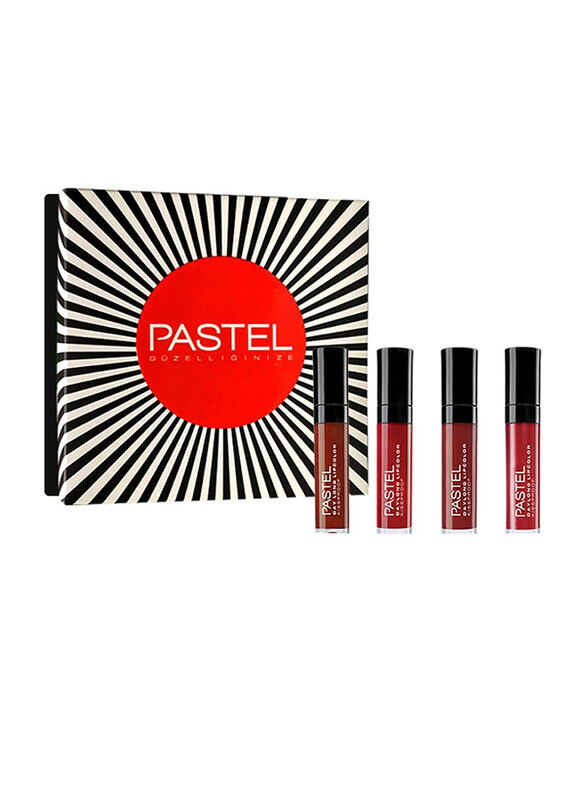 

Pastel Matte Liquid lipstick Daylong Kissproof (Set Red Series), Red