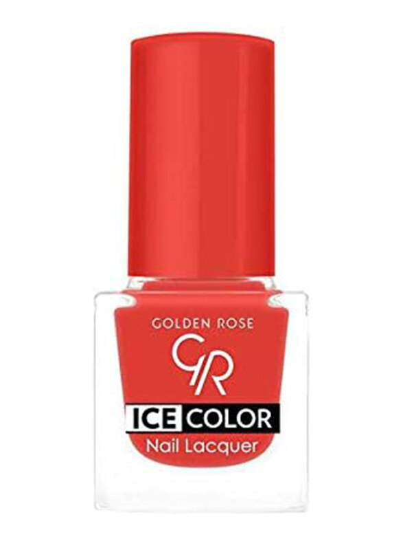 

Golden Rose Ice Color Nail Polish, No. 123, Orange