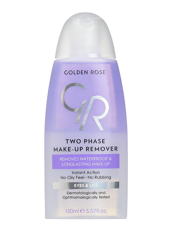 

Golden Rose Two Phase Makeup Remover, 150ml, Clear