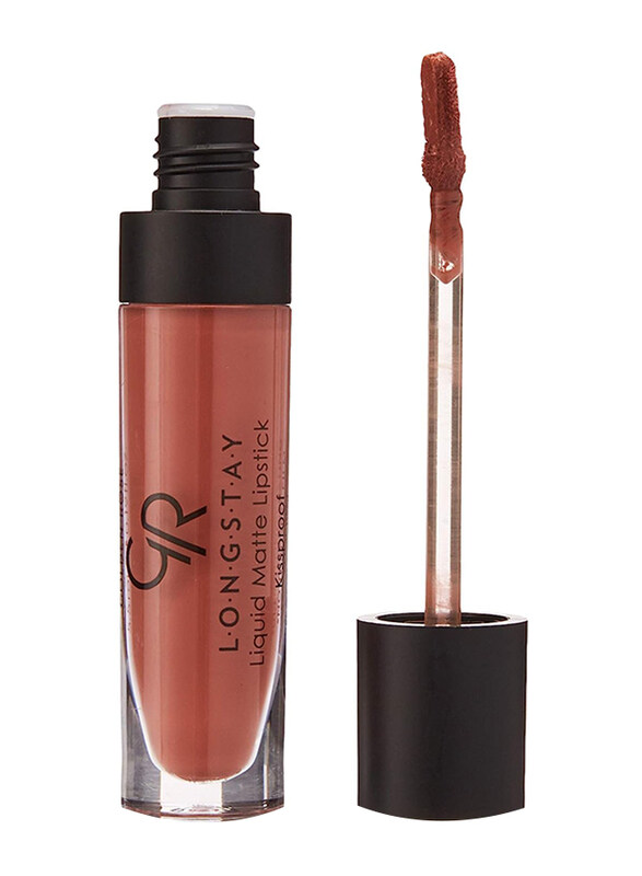 

Golden Rose Longstay Liquid Matte Lipstick, No. 22, Brown