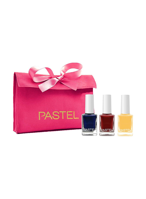 

Pastel Nail Polish City Series Set, 3 Pieces, Madrid, Multicolour