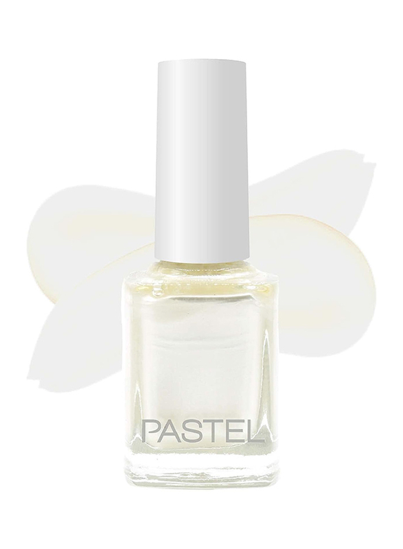 Pastel  Nail Polish, 13ml, 02 Pearly, White