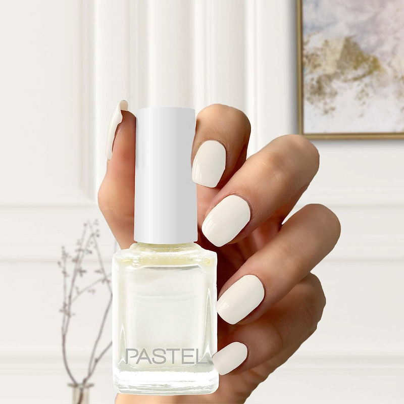 Pastel  Nail Polish, 13ml, 02 Pearly, White