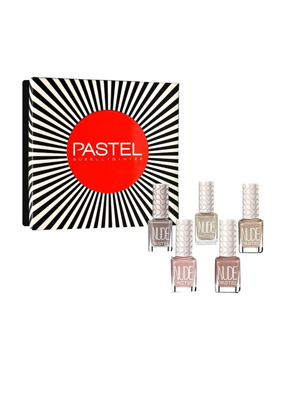 

Pastel Nude 5-Piece Gel Nail Polish Set, Multicolour