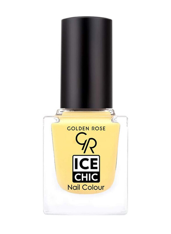 

Golden Rose Ice Chic Nail Polish, No. 85, Yellow