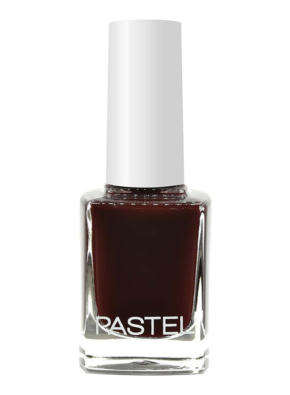 

Pastel 100% Vegan Expert Quality High Coverage Nail Polish, 13ml, Maroon, Red