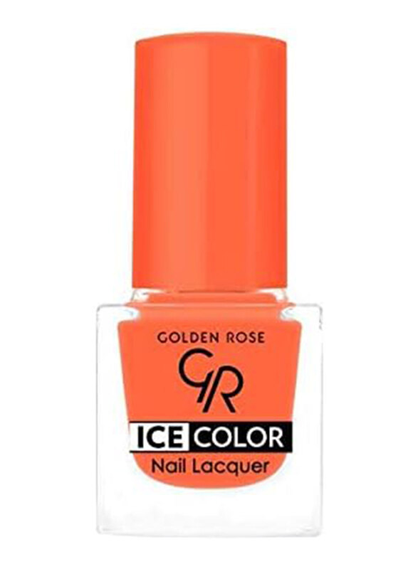 

Golden Rose Ice Color Nail Polish, No. 110, Orange