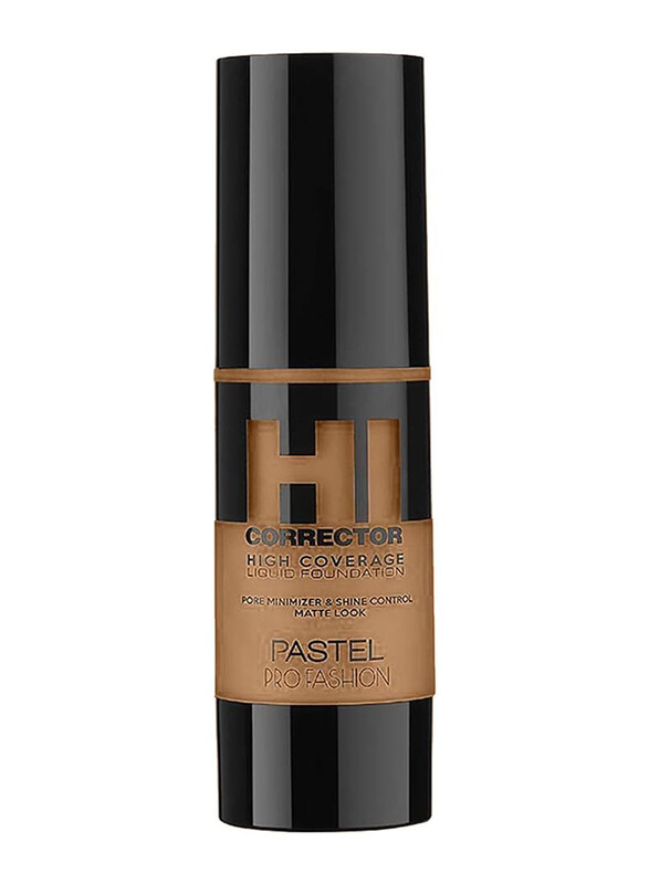 

Pastel Profashion High Coverage Liquid Foundation, No. 407, Black