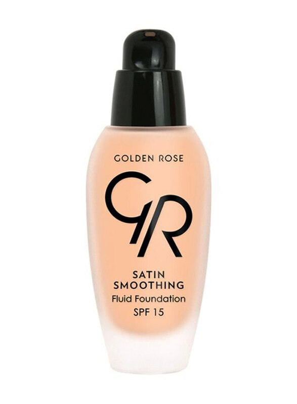 

Golden Rose Satin Smoothing Fluid Foundation, No. 28, Brown