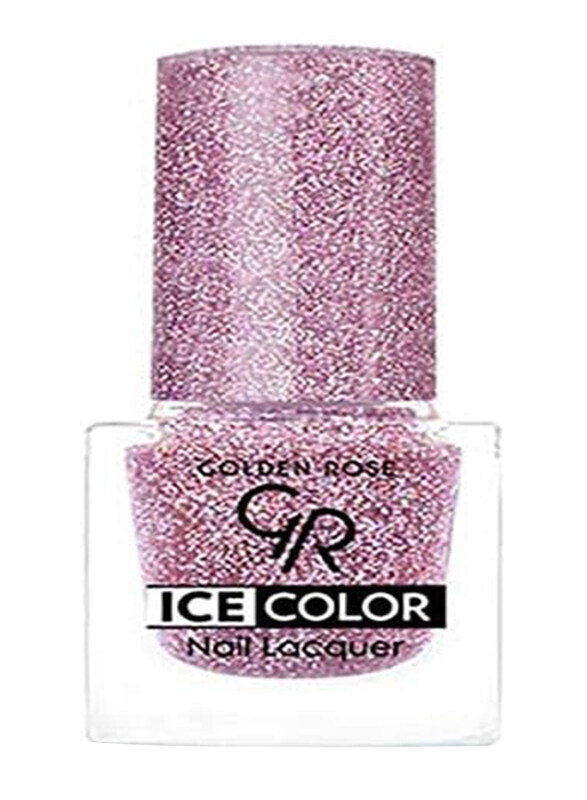 

Golden Rose Ice Color Glitter Nail Polish, No. 197, Pink