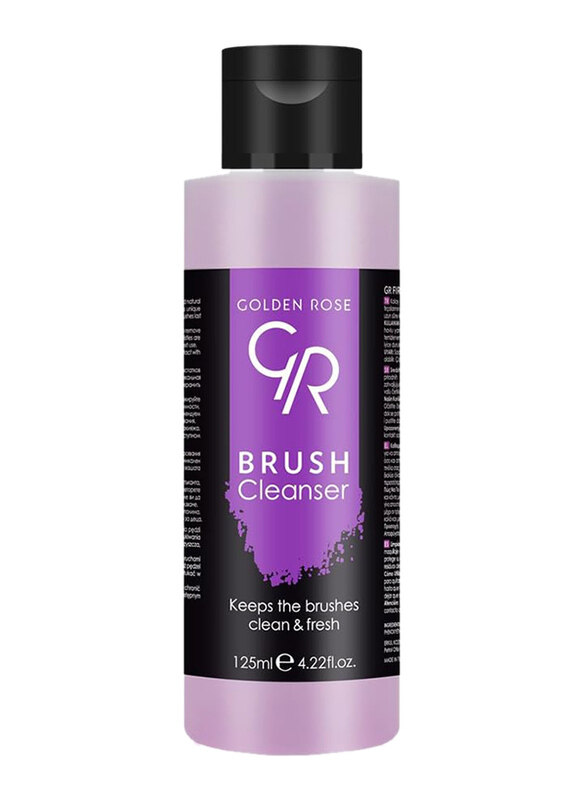 

Golden Rose Makeup Brush Cleanser, 4.22 oz, Purple