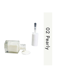 Pastel  Nail Polish, 13ml, 02 Pearly, White