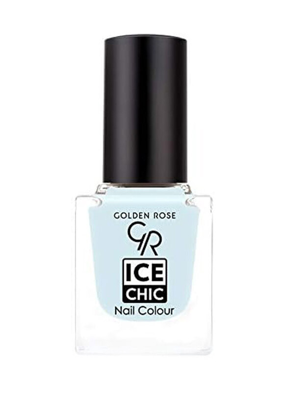 

Golden Rose Ice Chic Nail Polish, No. 124, Blue