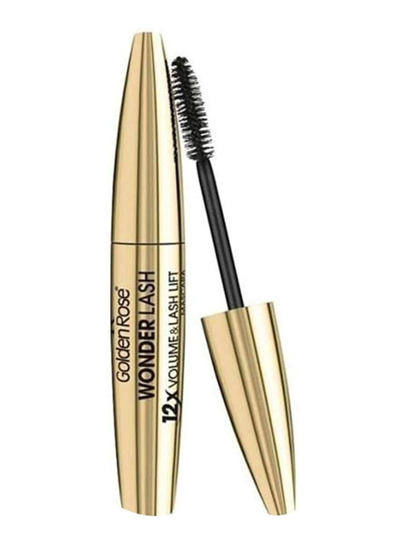 

Golden Rose Wonder Lash 12x Volume & Lash Lift Mascara, Black